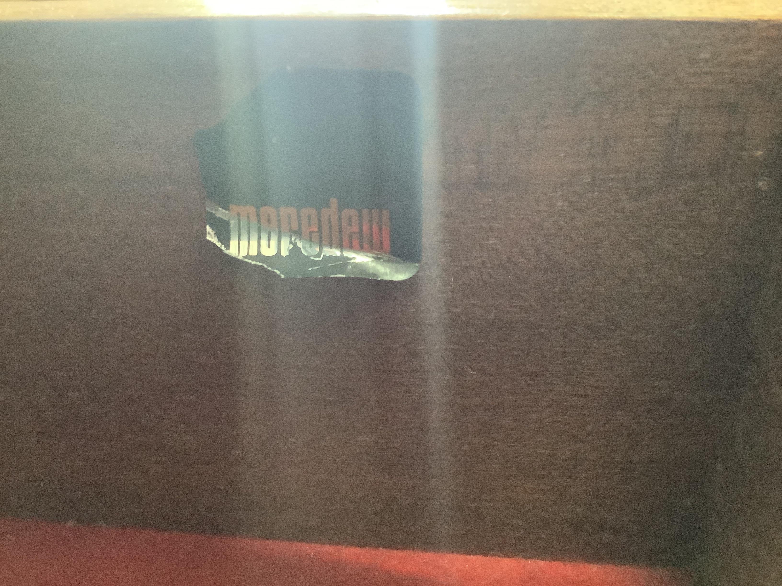 A mid century Meredew teak sideboard, width 198cm, depth 45cm, height 78cm